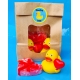 DUCKYbag LOVE met hart badconfetti  Hartjes & Huwelijkskado