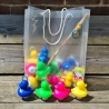 DUCKYbag 16 small Funfair ducks small with 1 Funfair fishing rods 45 cm