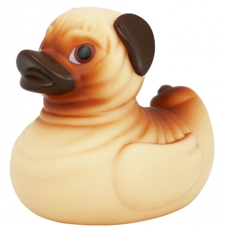 Rubber duck Pug dog LILALU  Lilalu