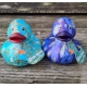 Starry Night van Gogh Badeend Gummie-ente  Dutch Ducky