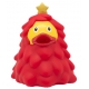 Rubber duck Christmas tree red LILALU  Lilalu