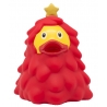 Rubber duck Christmas tree red LILALU