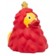 Rubber duck Christmas tree red LILALU  Lilalu