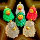 Rubber duck Christmas tree red LILALU  Lilalu