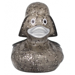 Rubber duck Glitter Black Star - Star Wars LLILALU  Lilalu
