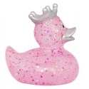 Rubber duck Glitter Crown Pink LILALU