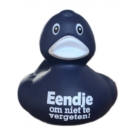 DUCKY TALK Eendje om niet te vergeten dark blue  Ducks with text