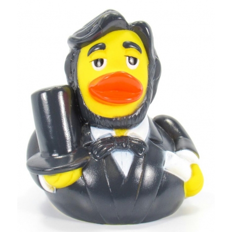 Rubber duck President Abraham Lincoln LUXY  Luxy ducks