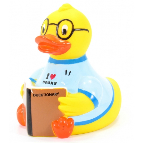 Rubber duck Book lover LUXY  Luxy ducks