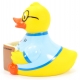 Rubber duck Book lover LUXY  Luxy ducks