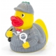 Rubber duck Sherlock Holmes LUXY  Luxy ducks