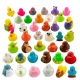 Set von 600 verschiedenen Gummi-Enten DESIGN 3  Mini enten