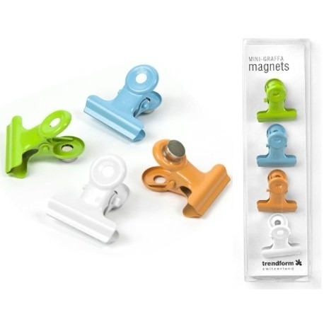 Magnet clip Graffa mini color  Order also our Magnets