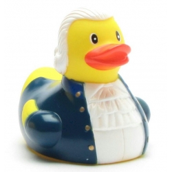 Rubber duck George Washington LUXY  Luxy ducks