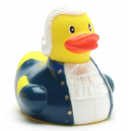Rubber duck George Washington LUXY  Luxy ducks