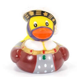 Rubber duck Henry VIII LUXY  Luxy ducks