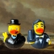 Rubber duck Winston Churchbill LUXY  Luxy ducks