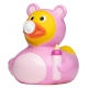Rubber duck baby pink DR  Babyshower gift