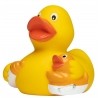 Rubber duck mama with baby