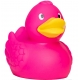 Gummi ente Ducky 7,5 cm DR rosa  Übrige farben