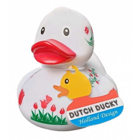 Gummie-ente DUTCH DUCKY Tulpe 8 cm  Dutch Ducky