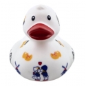 Gummie-ente DUTCH DUCKY Kissing couple  8 cm B