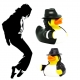 Gummi-ente Michael Jackson Lilalu  Lilalu