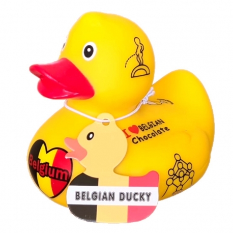 Gummi-ente BELGIAN DUCKY 8 cm  Dutch Ducky