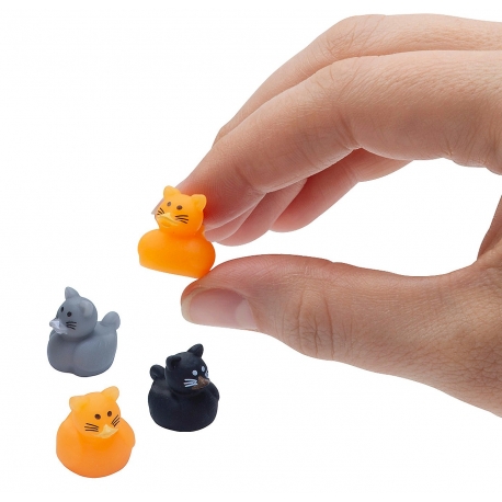 Micro mini kat badeendjes (per 24)  Mini eendjes