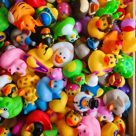 Set of 500 mini rubber ducks B  Mini ducks