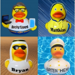 NAME / TEXT on a duck of YOUR CHOICE  Duck with your Text