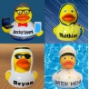 NAME / TEXT on a duck of YOUR CHOICE