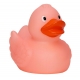 Badeend Ducky 7,5 cm DR glow in the dark zalmroze  Overige kleuren