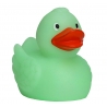 Badeend Ducky 7,5 cm DR glow in the dark groen