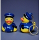 Keychain rubber duck Police  Keychains