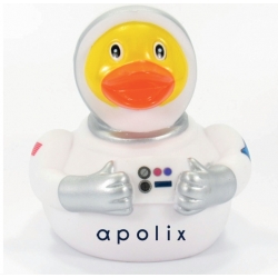 Rubber duck Astronaut LUXY  White