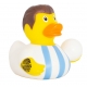 Rubber duck Soccer Messi LILALU  Lilalu