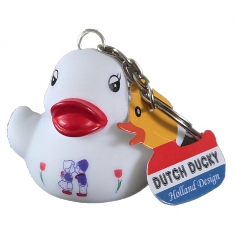 DUTCH DUCKY Keychain Kissing couple  Dutch Ducky