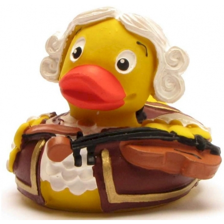 Mozart Badeente (Naturkautschuk)  Welt enten