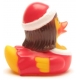 Santa Woman rubber duck D  Christmas