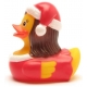 Santa Woman rubber duck D  Christmas