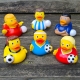 Gummi-ente Fußballfrau Lilalu  Lilalu