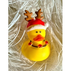 Rubber duck mini Reindeer yellow  Mini ducks