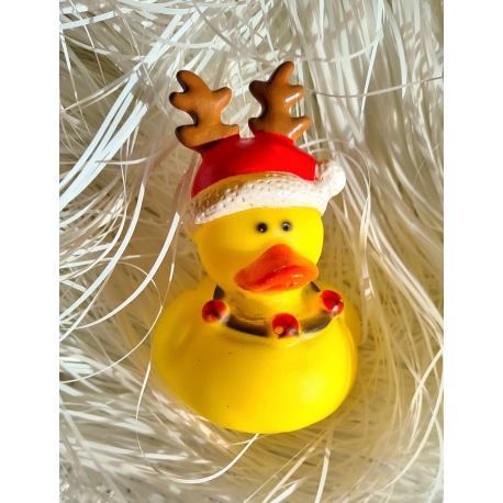 Rubber duck mini Reindeer yellow  Mini ducks