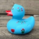 Rubber DUTCH DUCKY duck tulip Blue 8 cm  Dutch Ducky