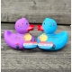 Badeend DUTCH DUCKY Tulp Blauw 8 cm  Dutch Ducky