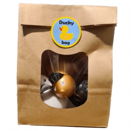 DUCKYbag Gold, Weiß und Schwarz 3 Stück  DUCKYbags