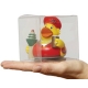 Transparent plastic box 8.5 cm  Packing