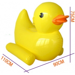 Inflatable rubber duck WITH TEXT large  Inflatable