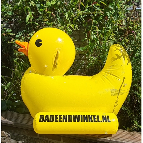 Inflatable rubber duck WITH TEXT large  Inflatable